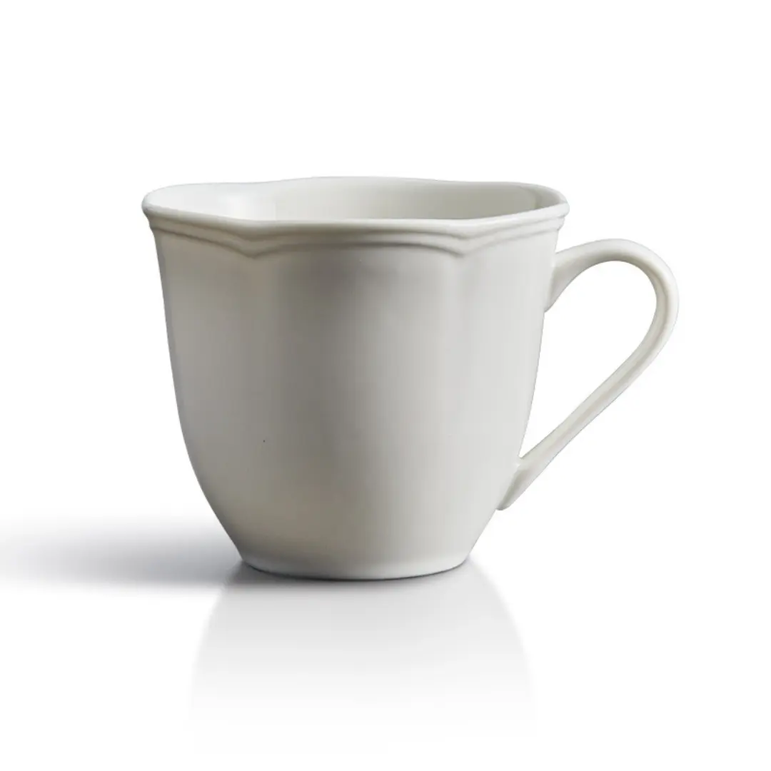 Eleanor White Coffee Cups