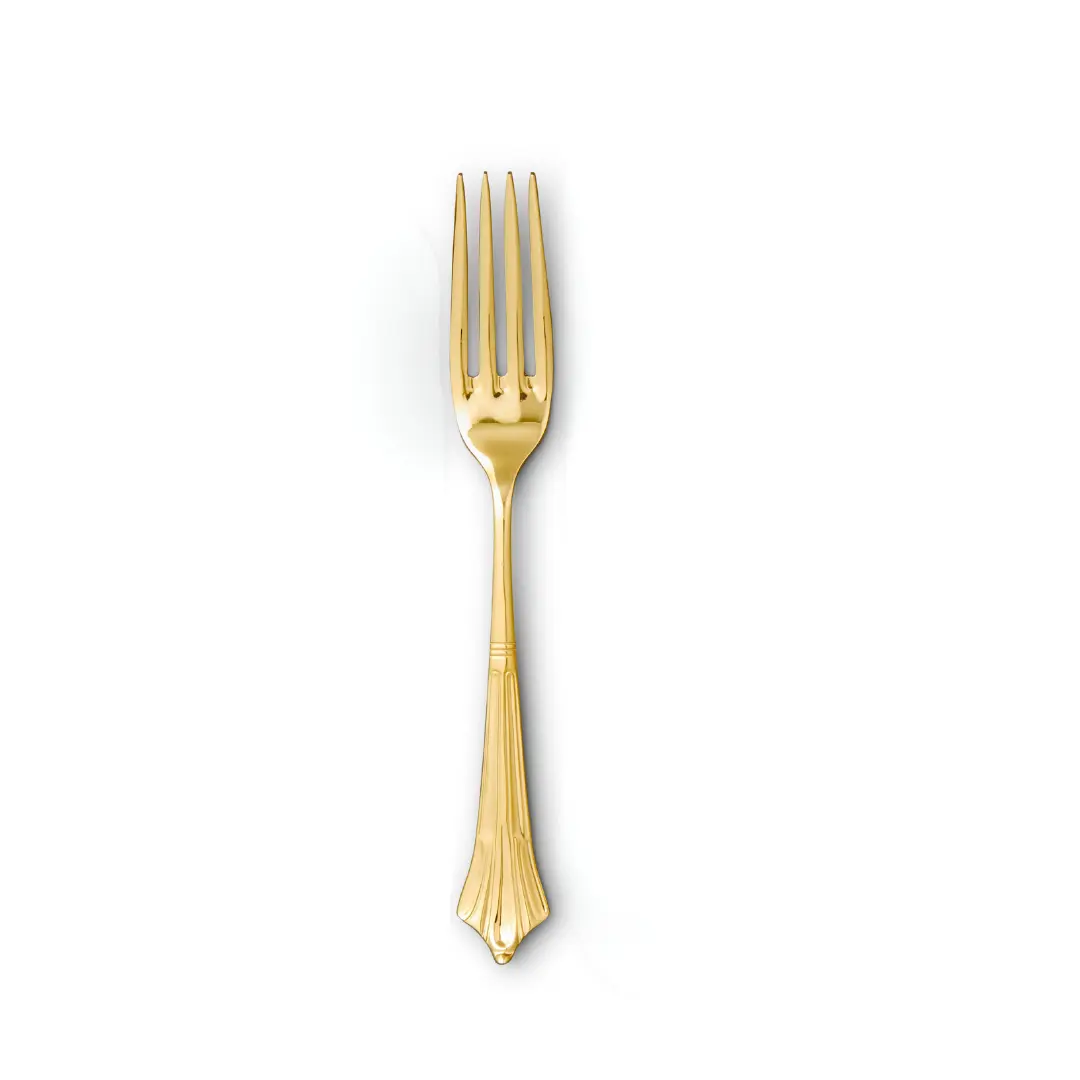 Empire Mirror Gold Flatware Dinner Forks
