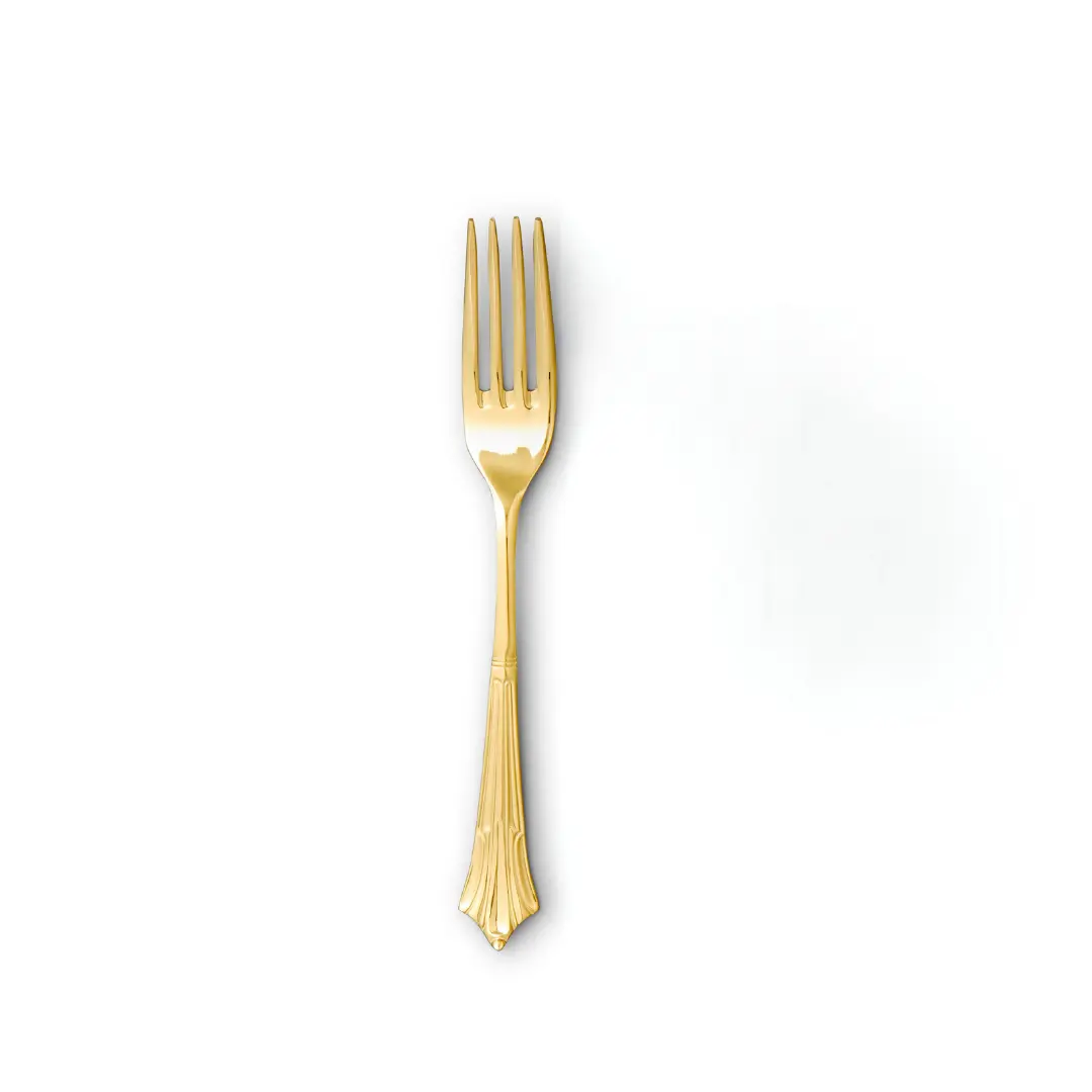 Empire Mirror Gold Flatware Salad Forks