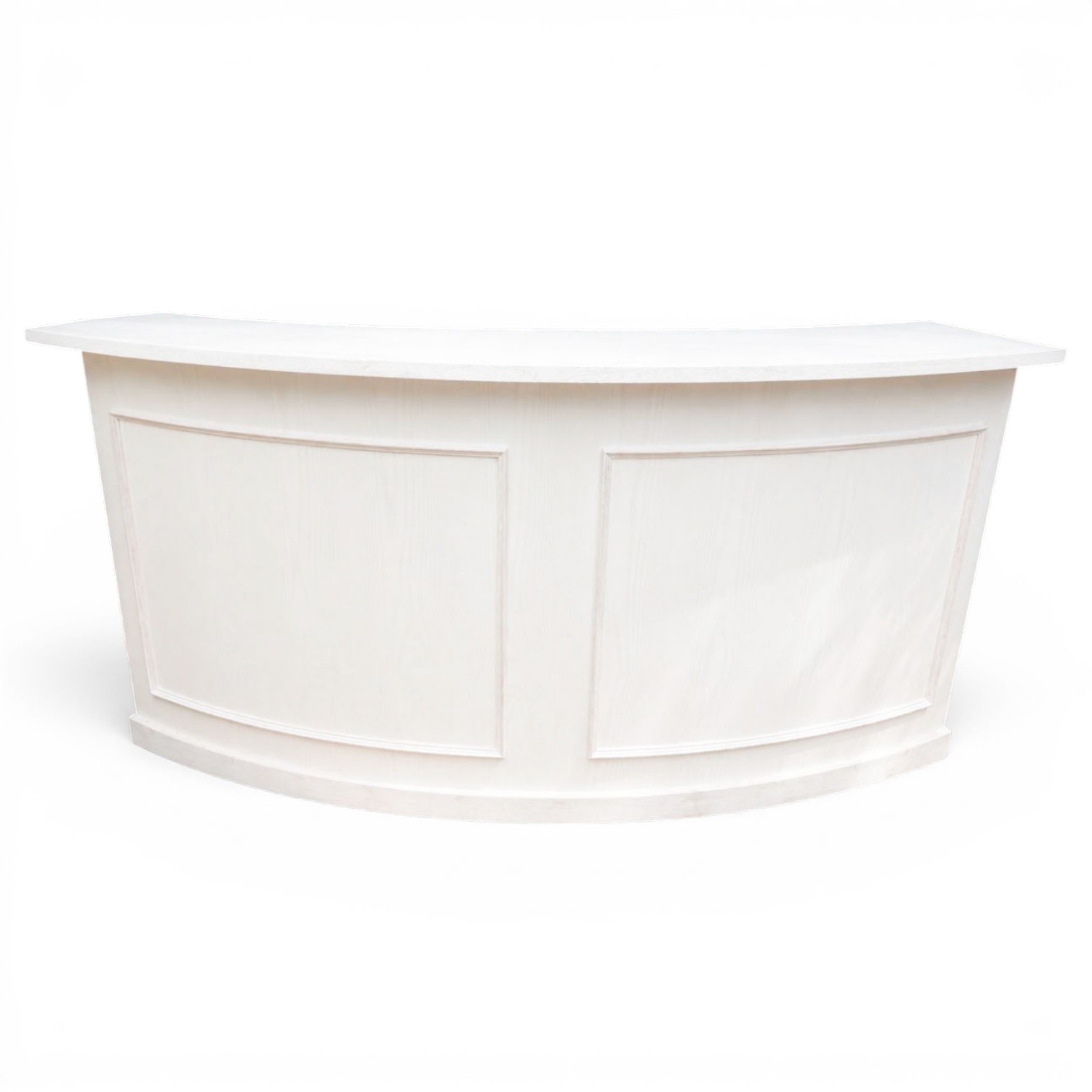 Modern White Curved Bar Modern White Curved Bar