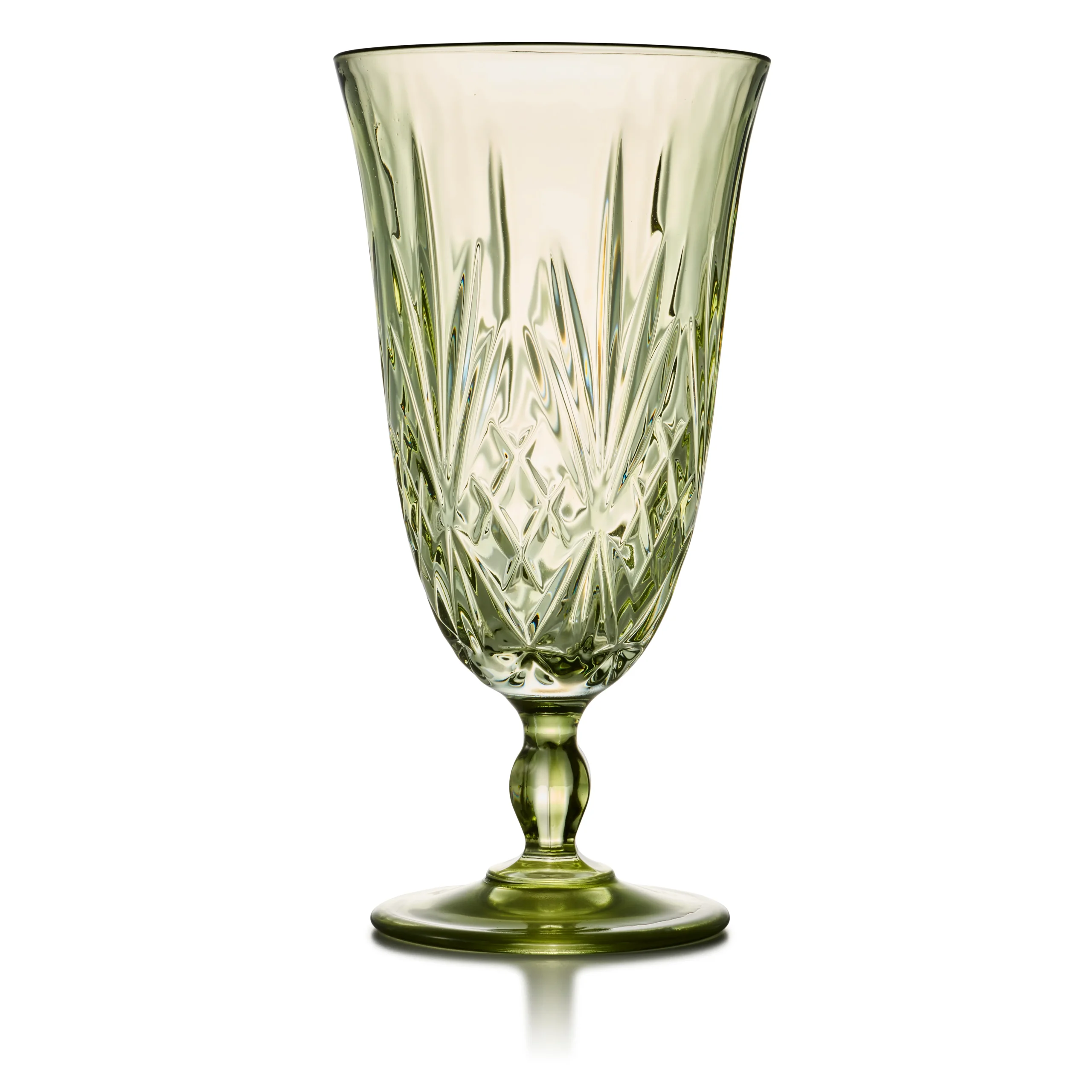 Monarque Moss Water Goblet Glass