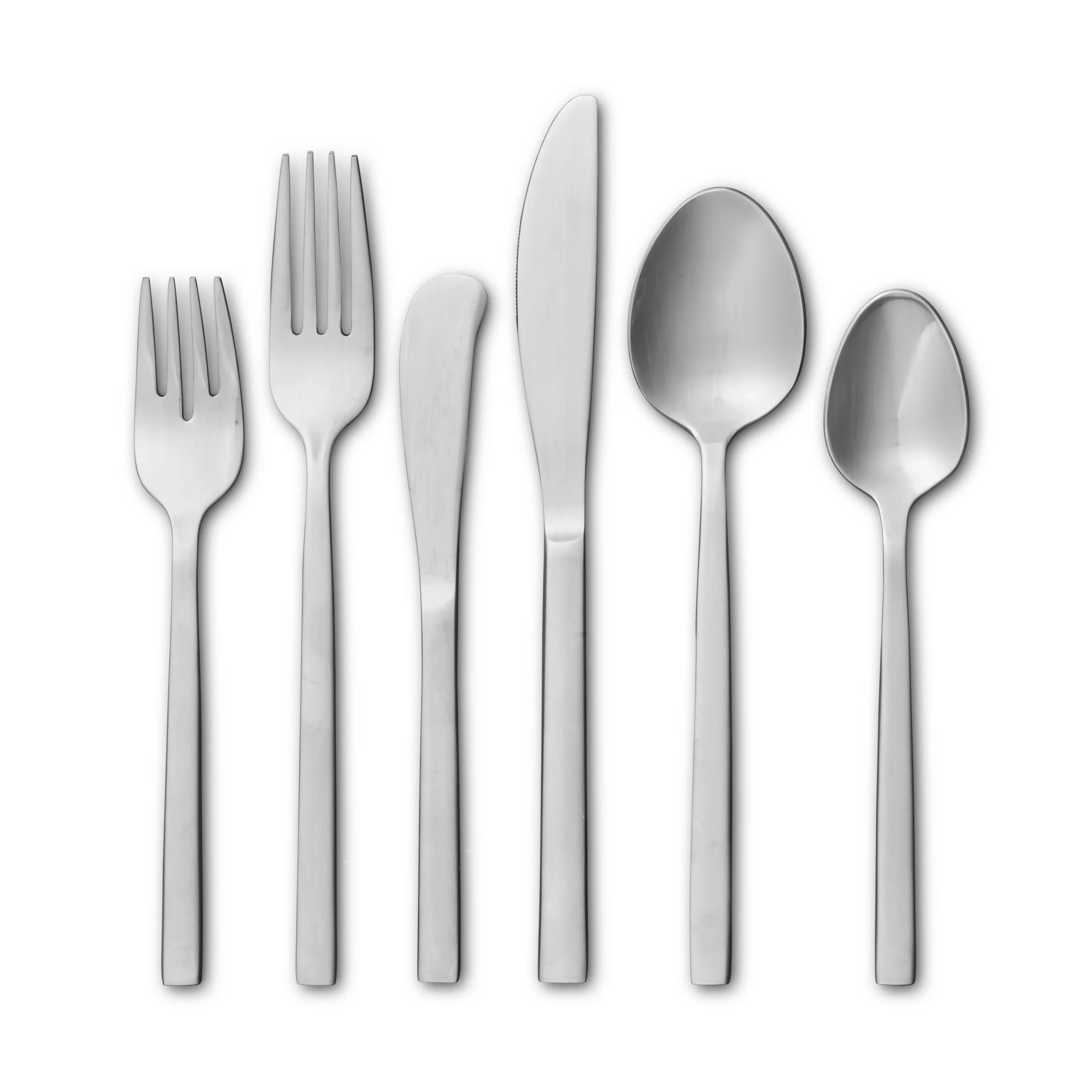 Pureline Brushed Flatware Set Pureline Brushed Flatware Sets