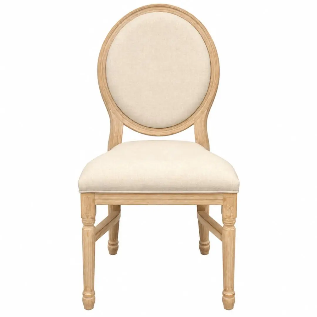 Vintage Cushion Back Louis Chairs - Image 1