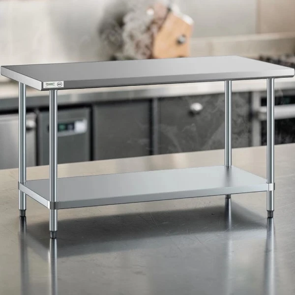 30x60 Stainless Steel Prep Table (1) Stainless Steel Prep Tables