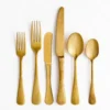Nico Brushed Gold Flatware