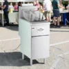 Standing Propane Deep Fryer (1) Standing Propane Deep Fryer