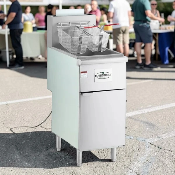 Standing Propane Deep Fryer (1) Standing Propane Deep Fryer
