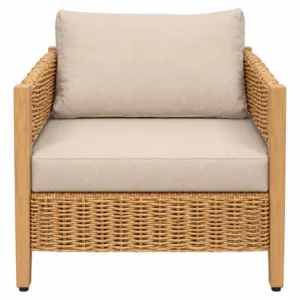 Coastal Rattan Armchair