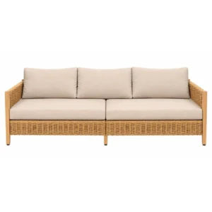 Coastal Rattan Sofa