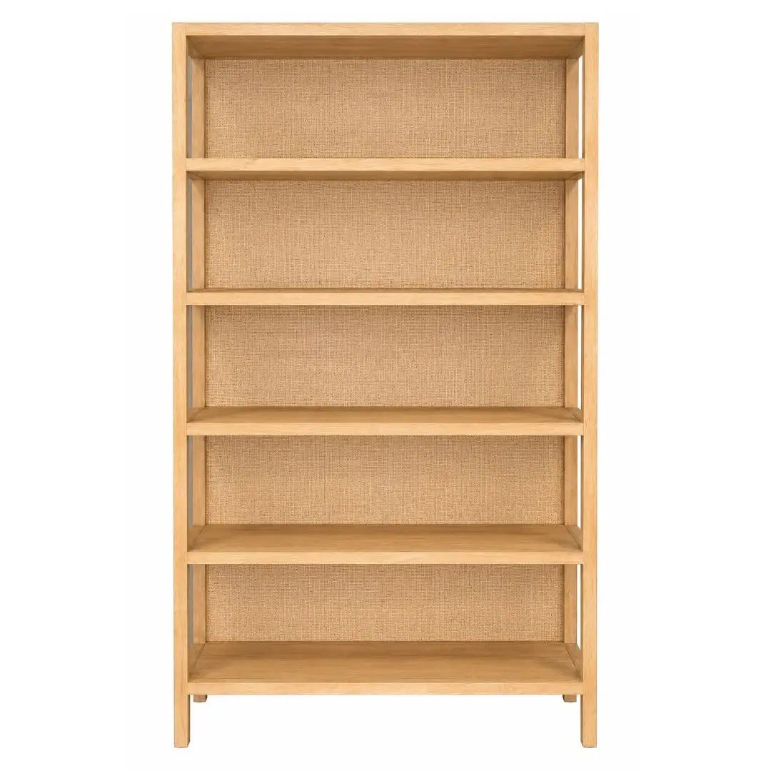 Natural Rattan Display Shelf - Image 1
